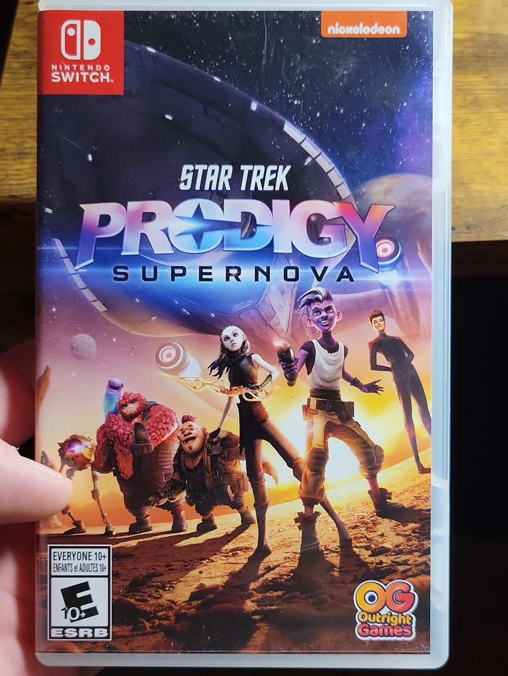 Nintendo Star Trek Prodigy: Supernova - Purple, Blue & Orange Cover
